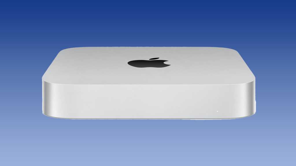 Apple Mac Mini 2023 - side view