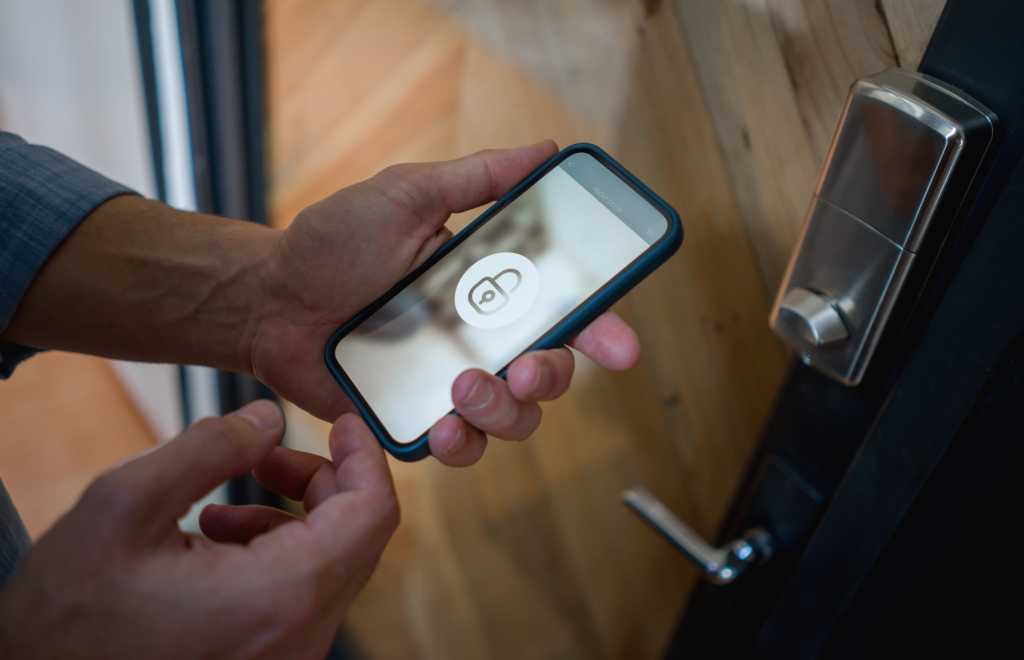 Locked iPhone