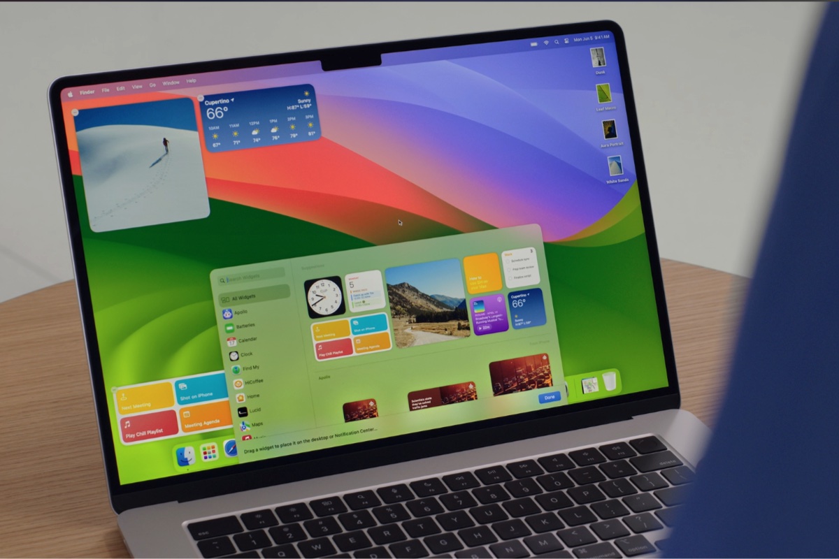 macOS Sonoma Widgets