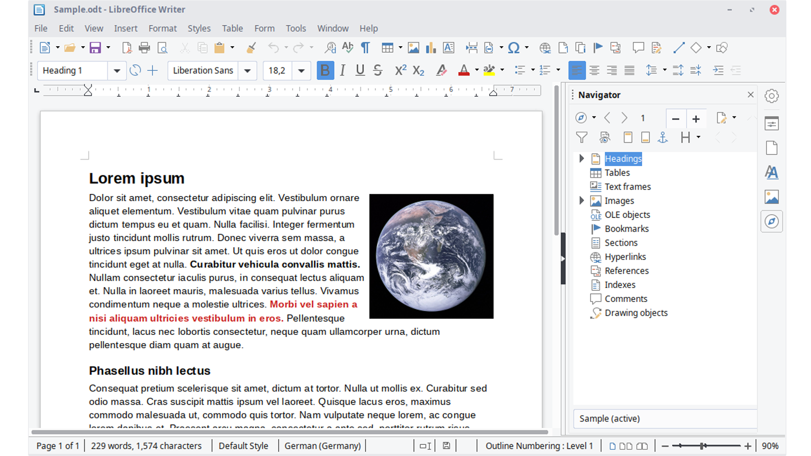 LibreOffice Writer