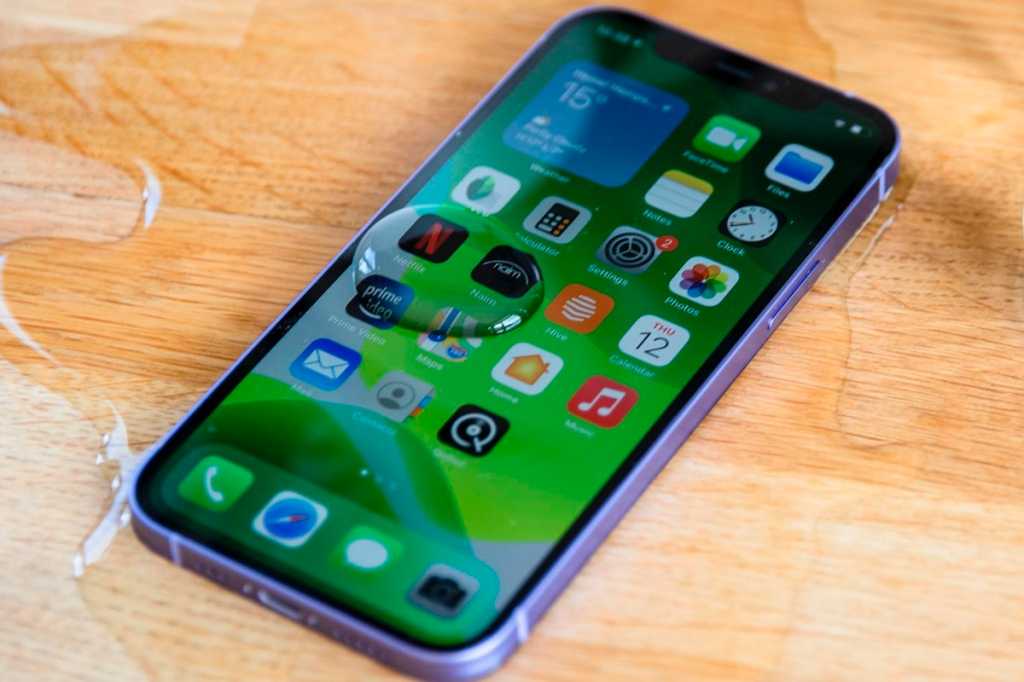 Water damaged iPhone